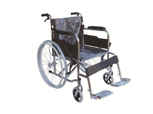 XSJ-03 electroplated soft seat wheelchair图片1