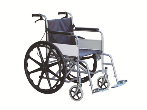 XSJ-05 spray soft seat (PU fabric) wheelchair图片1