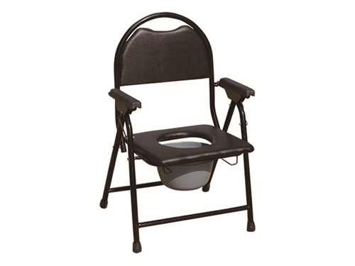 C41 black armchair with toilet seat图片1