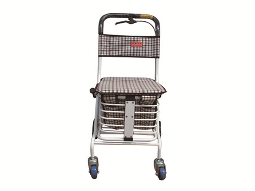 C38 Single Wheel Elderly Shopping Cart图片1