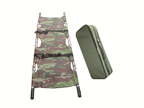 D54-1 aluminum alloy four fold stretcher图片1